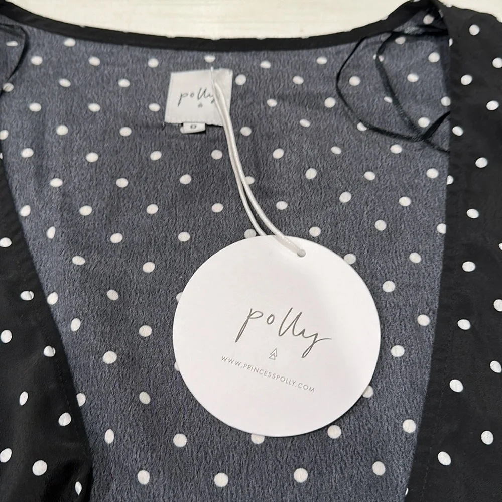 Princess Polly Stella Wrap Top - Picture 6 of 8